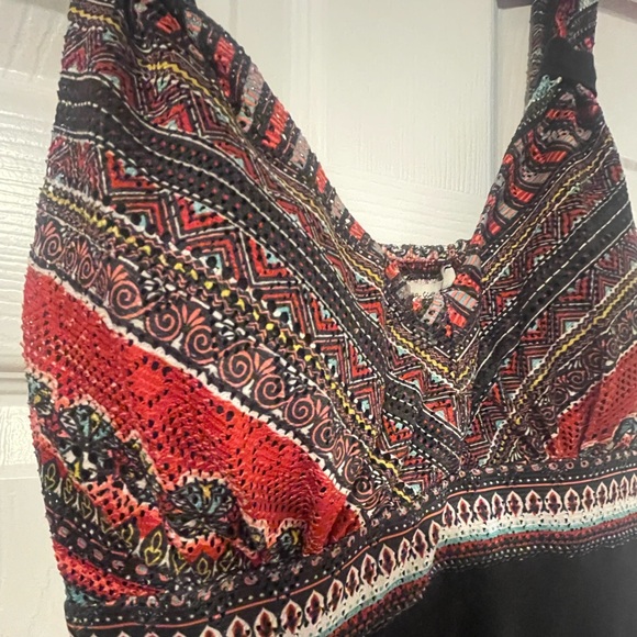 Festival dress black with colorful accents - Picture 5 of 5